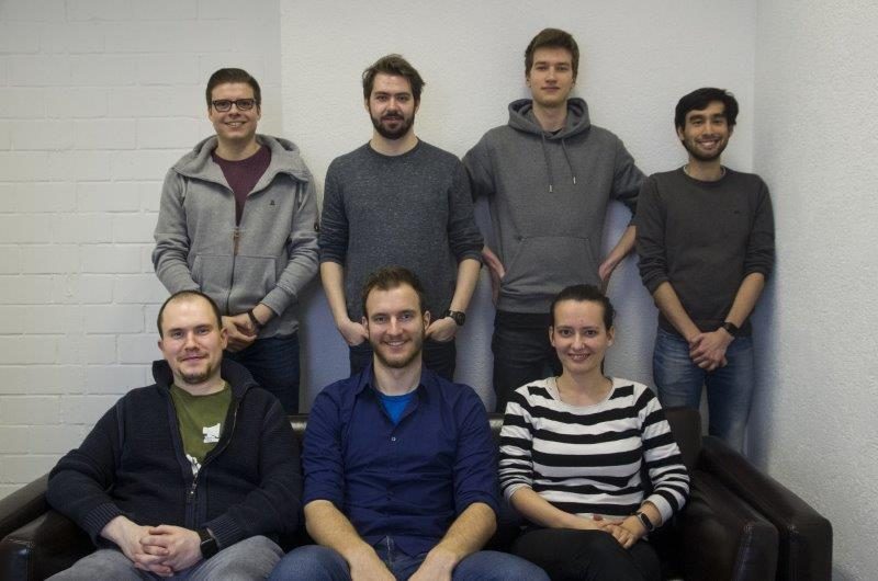 Team Darmstadt alle Software Developer ohne Moritz