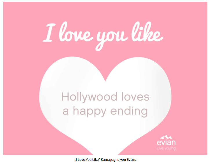Evian-Marketing-Kampagne