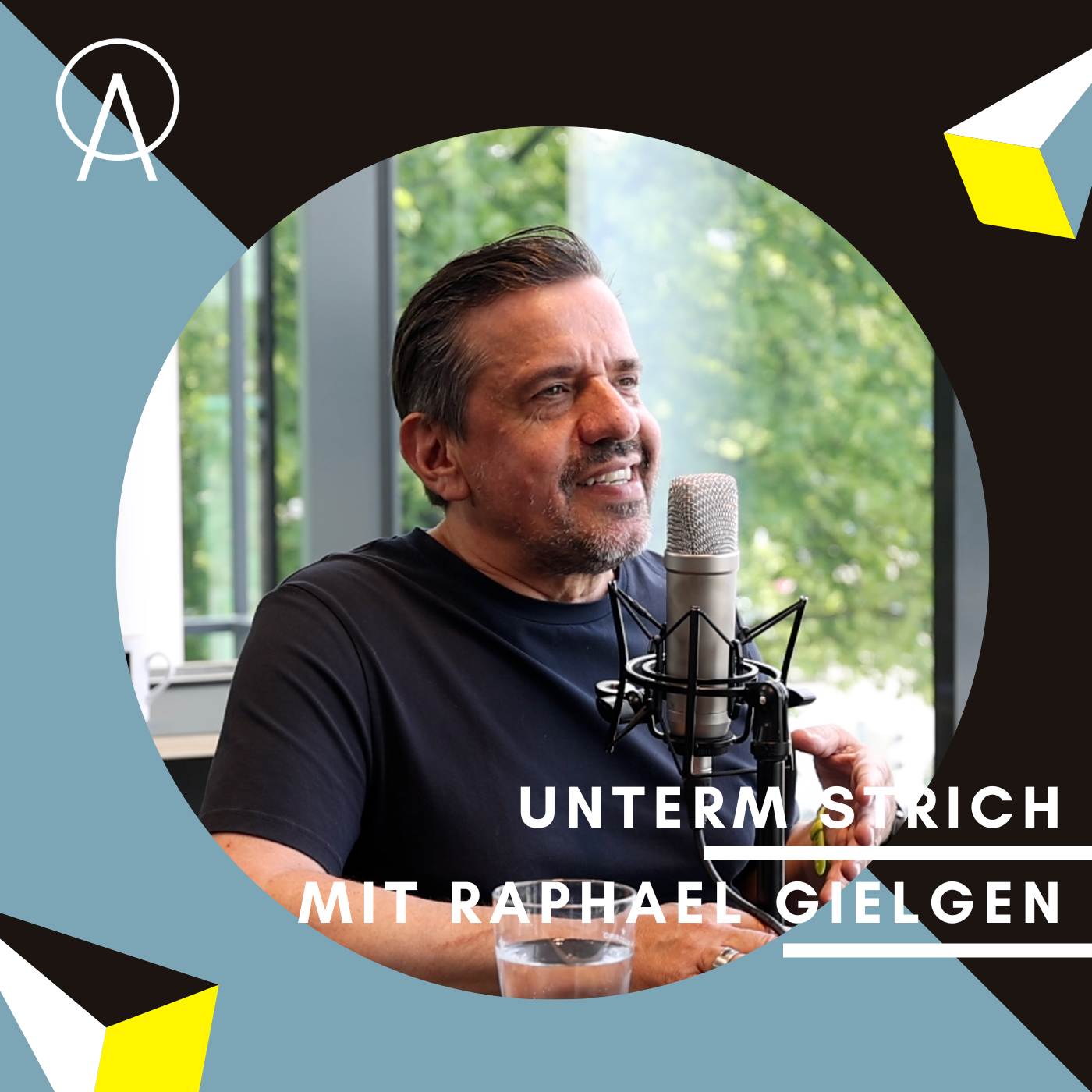 Read more about the article Unterm Strich Folge #052: Raphael Gielgen – Von Sternzeichen Rebell